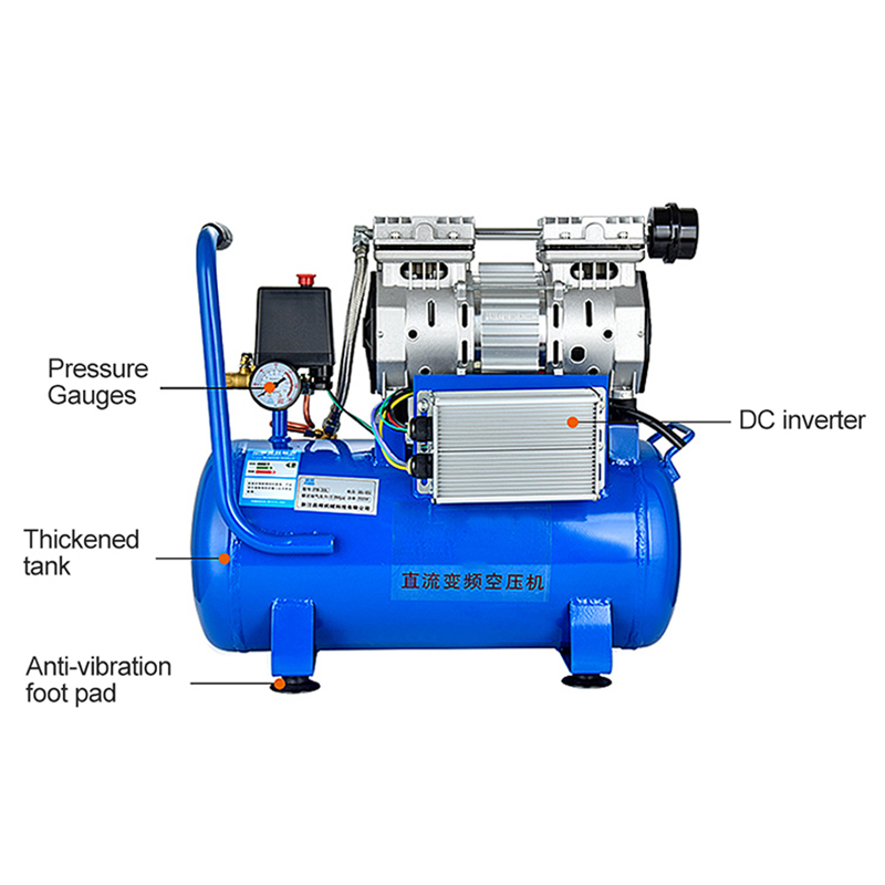 Air Pump Silent - Piccolo compressore d'aria portatile senza olio