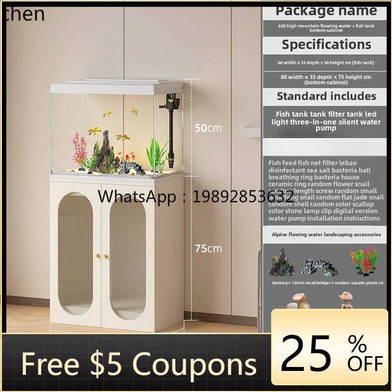 Aquarium Fish Goldfish - YGG Nuovo Acquario di Lusso per
