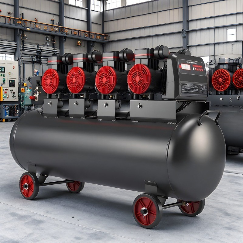 Air Pump Silent - Compressore d'aria silenzioso senza olio, pompa