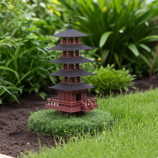 Aquarium Fish Small - Acquario da giardino Bonsai Decor Mini