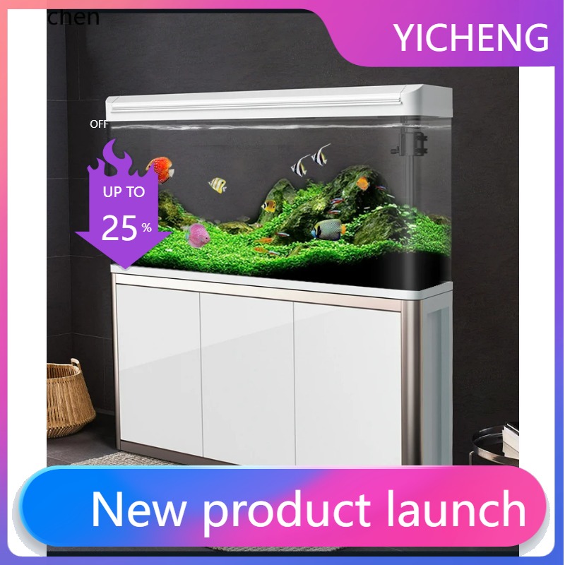Aquarium Fish Goldfish - LYY acquario per acquario domestico grande,