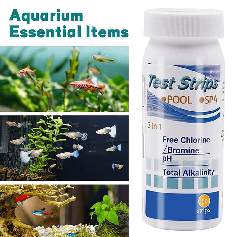 Aquarium Test Kit - Strisce per Test dell'Acqua dell'Acquario, Kit