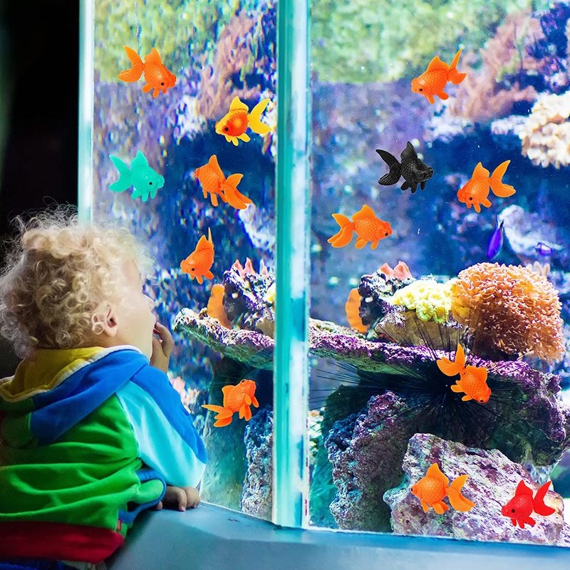 7 Pezzi Pesce Artificiale Ciot - Aquarium Fish Goldfish recensione e prezzo