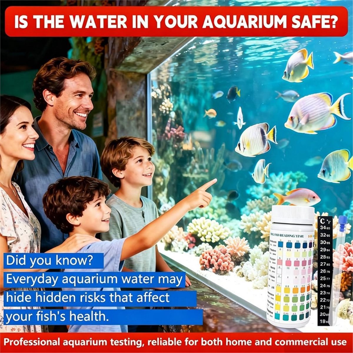 HGHO 9 in 1 Strisce per Test A - Aquarium Test Kit recensione e prezzo