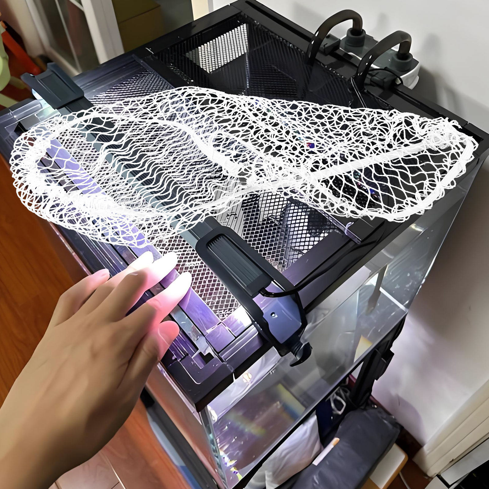 Copertura a rete per acquario  - Aquarium Fish Jumping recensione e prezzo