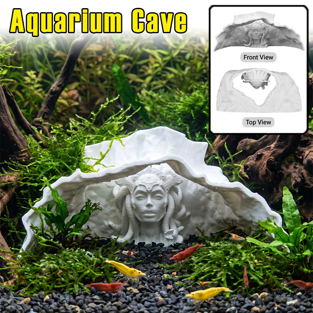 Grotta per Acquario in PLA Sta - Aquarium Fish Background recensione e prezzo