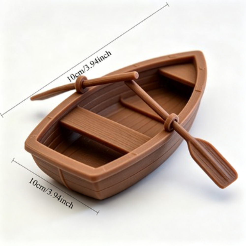 Mini Barca a Remi in Legno per - Aquarium Fish Small recensione e prezzo