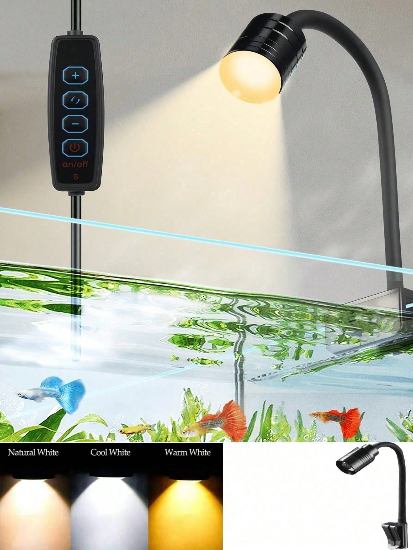 Luci USB per acquario, faretti - Aquarium Fish Goldfish recensione e prezzo
