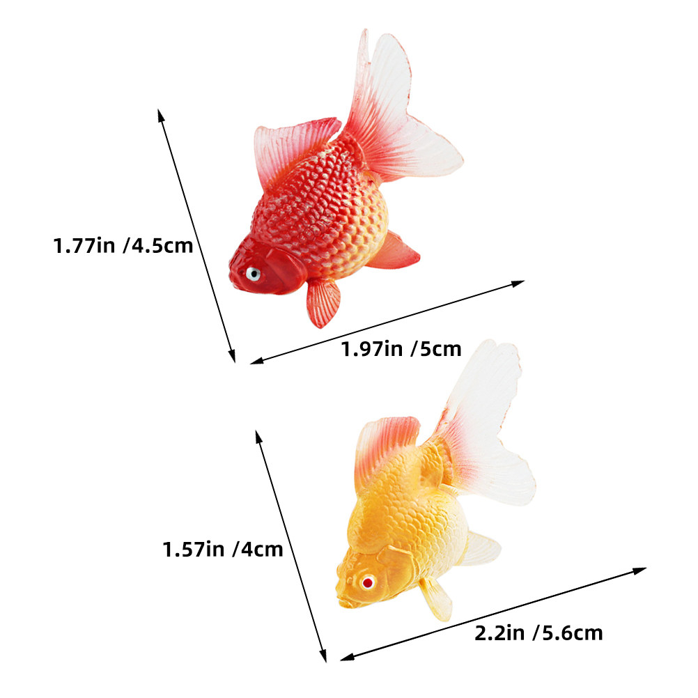 3 Pezzi di Realistici Pesci Ro - Fish Toy In Aquarium recensione e prezzo